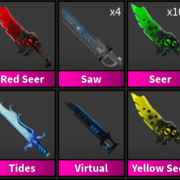 Weapon  Yellow Seer MM2 - Game Items - Gameflip