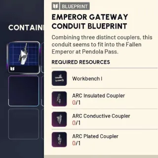 Blue Print Emperor Key