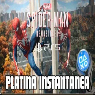 Spider-Man Platinum PS5