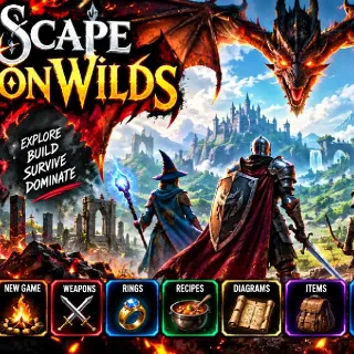 RUNE SCAPE  DRAGON WILDS  PS5