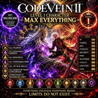 MOD CODE VEIN 2