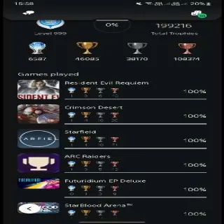 2 platinum trophy PS5