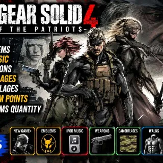 MOD METAL GEAR SOLID 4  PS5