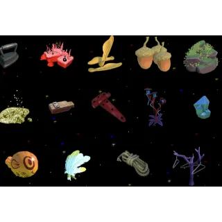 Wishblossom Ranch Foraging Materials