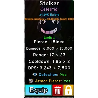 Stalker Slop TD No trait 