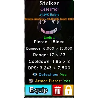 Stalker Slop TD No trait
