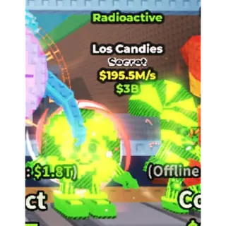 Los Candies - Radioactive - 195.5M/s