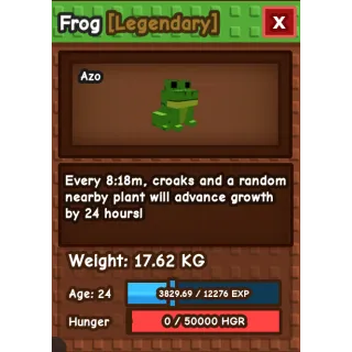 HUGE FROG (57KG IF MAX)