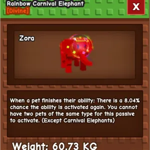 RBH CARNIVAL ELEPHANT