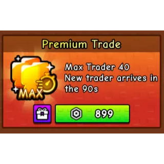 Build a Zoo > Premium Trade [899R]