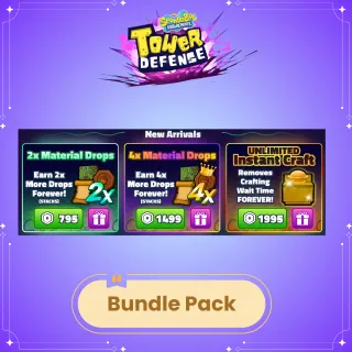 SpongeBob Tower Defense | New Arrivals Pack