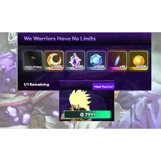 We Warriors Have No Limits [7999R] - UTDX