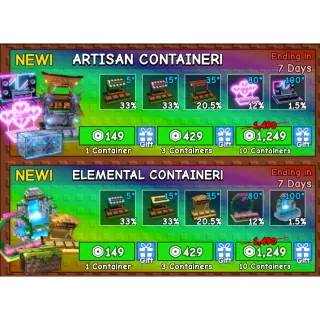 Grow a Garden > Artisan Container x10 [1249R]