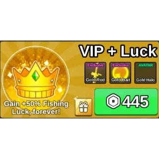 Fish it > VIP + Luck [445R] 