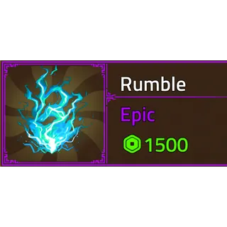 Rumble [1500R] - King Legacy
