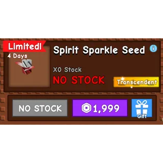 Grow a Garden > Spirit Sparkle Seed