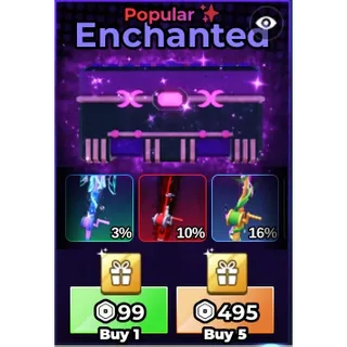 x1 Enchanted Skin Crates [99R] | Fish It!