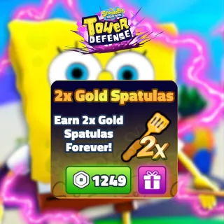 SpongeBob Tower Defense > 2x Gold Spatula [1249R] 