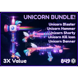 Unicorn Bundle! [849R] | Hypershot