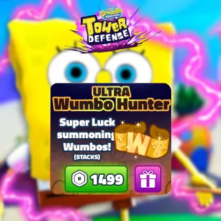 SpongeBob Tower Defense | Ultra Wumbo Hunter [1499R]