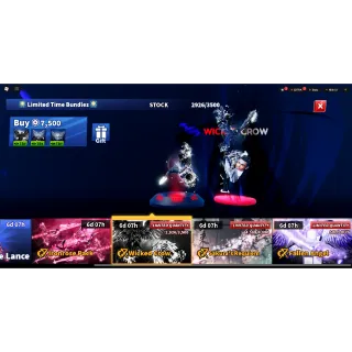 Blade Ball > Wicked Crow [7500R]