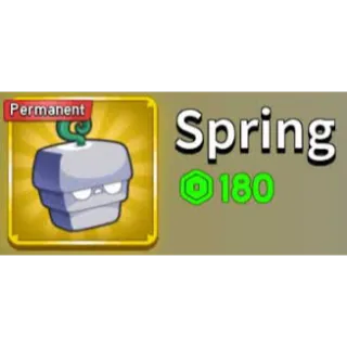 Blox Fruits - Spring Permanent [180R]