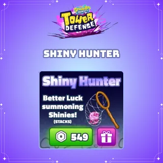 SpongeBob Tower Defense > Shiny Hunter [549R] 