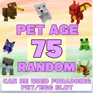 (4x) Pet Age 75 + | Grow A Garden