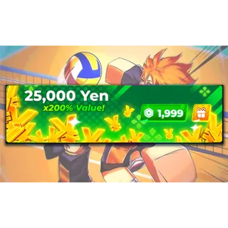 Volleyball Legends - 25000 YEN [1999R]