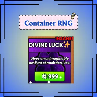 Container RNG - Divine Luck [999]