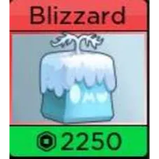 Blox Fruits > Blizzard [2250R] 