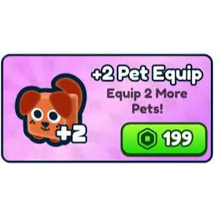 Rebirth Champions: Ultimate > +2 Pet Equip [199R] 