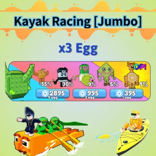 Kayak Racing [Jumbo] - x3 Egg [995R]