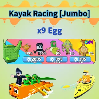 Kayak Racing [Jumbo] - x9 Egg [2895R]