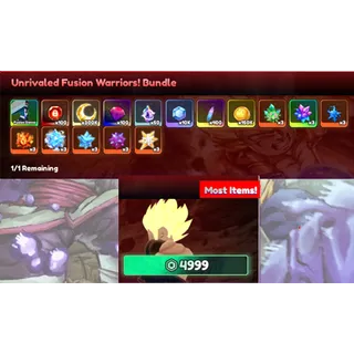 Unrivaled Fusion Warriors! Bundle [4999R] - UTDX