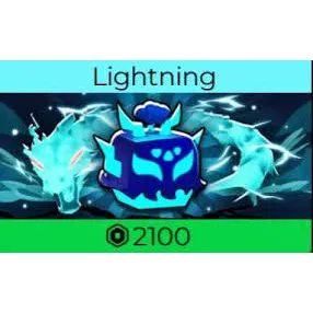 Blox Fruits > Lightning [2100R] 