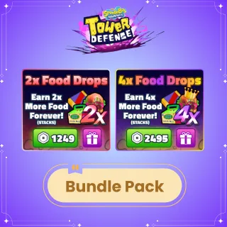 SpongeBob Tower Defense | Bundle Food Pack