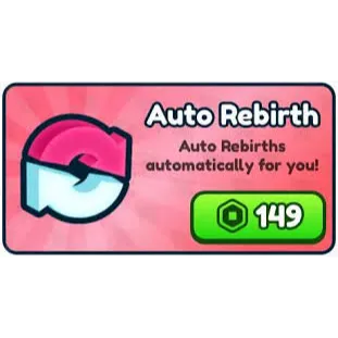 Rebirth Champions: Ultimate > Auto Rebirth [149R] 