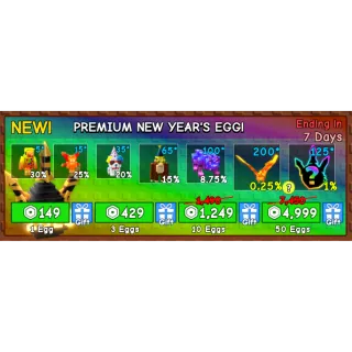 Grow a Garden > Premium New Year's Egg x1