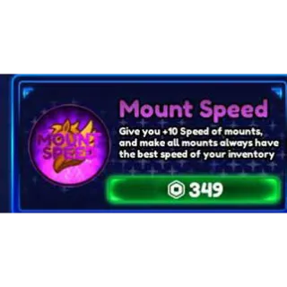 Arise Crossover > Mount Speed [349R] 