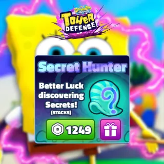 SpongeBob Tower Defense | Secret Hunter [1249R]