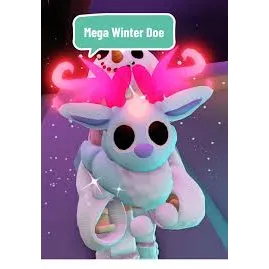 Winter Doe Mega Neon | Adopt Me