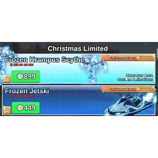 Fish it > Frozen Krampus Scythe [899R]