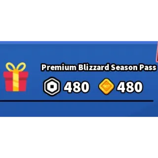 Blade Ball - Premium Blizzard Season Pass [480R]