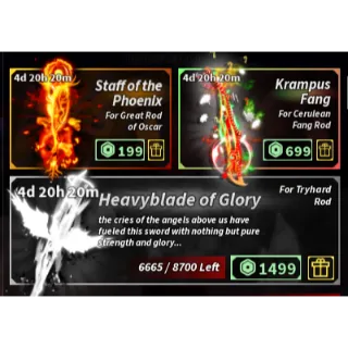 Fisch > Heavyblade of Glory [1499R]