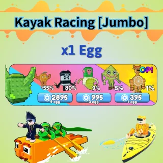 Kayak Racing [Jumbo] - x1 Egg [395R]