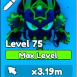 2x Rainbow Starshine Warrior 3.19m | Max Level | Tap Simulator