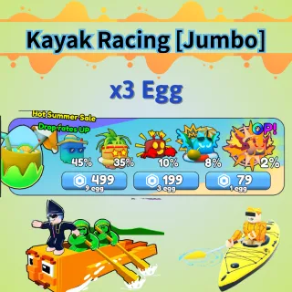 Kayak Racing [Jumbo] - x3 Egg [ 199R]