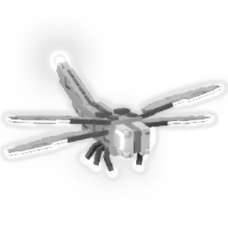 Silver Dragonfly | Grow a Garden