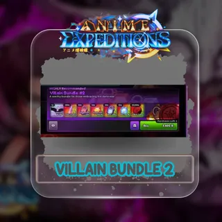 Anime Expeditions - Villain Bundle 2 [3600R]